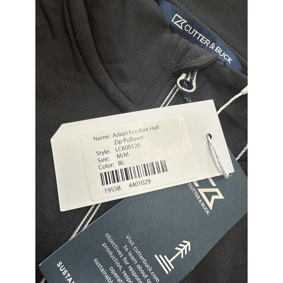 Baltimore Orioles Pullover Womens Medium Black‎ Half Zip MLB Baseball Adapt Eco - Picture 3 of 7